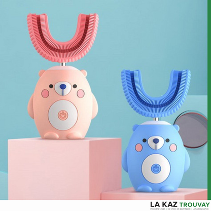 🦷 Brosse Dents Magique 360° Enfant™ Le brossage devient enfin un jeu