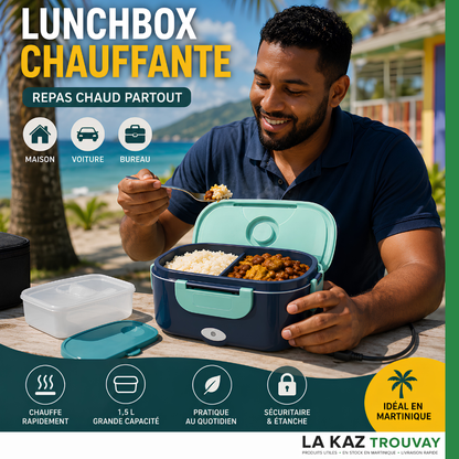 LunchBox Chauffante Électrique 1,5L™ – Repas Chaud Partout | Maison, Voiture & Bureau