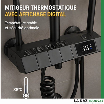 Douche digital Design Premium™ Transformez chaque douche en moment de détente absolue