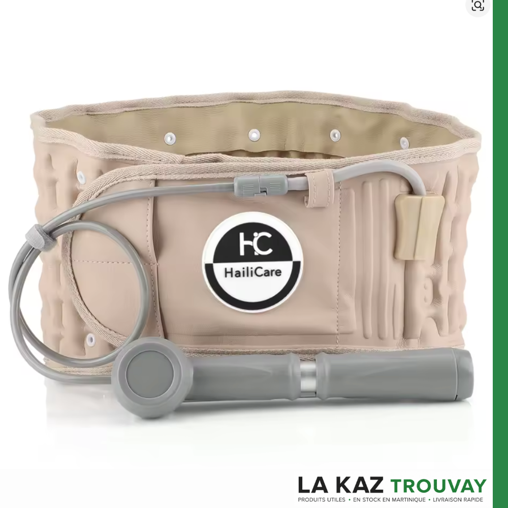 Ceinture de Décompression Lombaire AirFlex™ – Soulagement du Dos & Soutien Vertébral