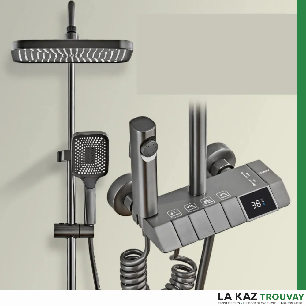 Douche digital Design Premium™ Transformez chaque douche en moment de détente absolue