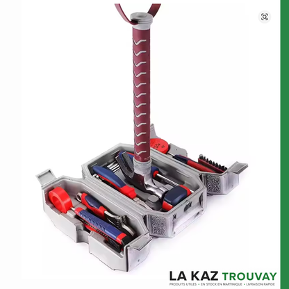 🔨 Marteau Boite à Outils 13-en-1 – La Boîte à Outils Cachée qui Impressionne Tout le Monde.