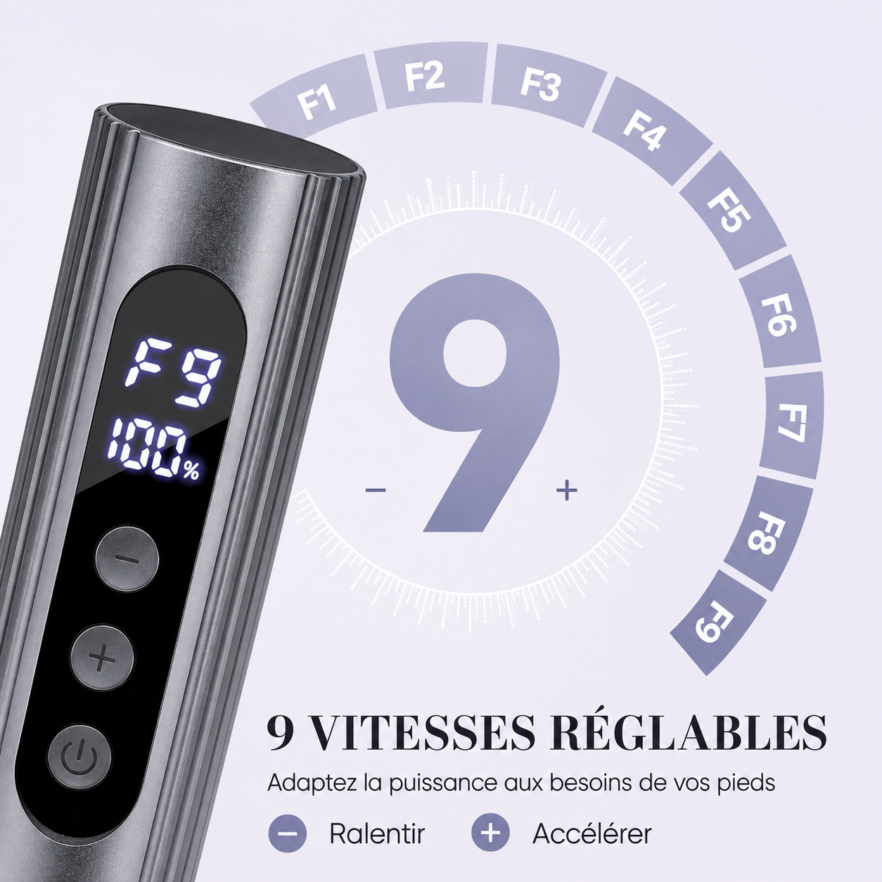 NEWS 2026 : Ponceuse Pied + Main Portable Pro™ – Pieds Doux & Lisses Dès La 1ère Utilisation