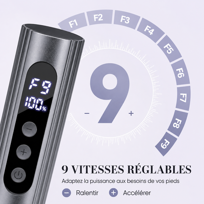 NEWS 2026 : Ponceuse Pied + Main Portable Pro™ – Pieds Doux & Lisses Dès La 1ère Utilisation