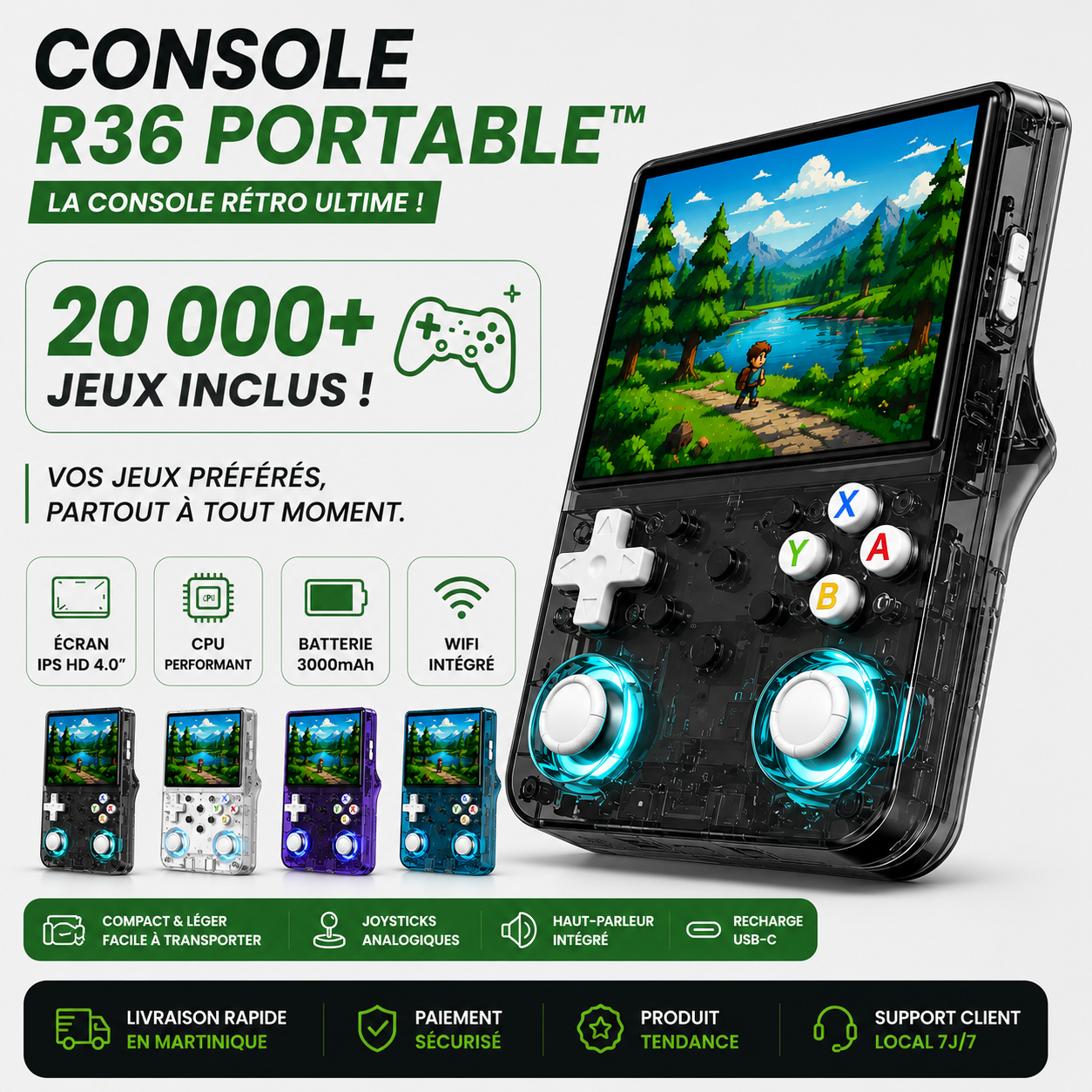 Console game R36 ULTRA Portable